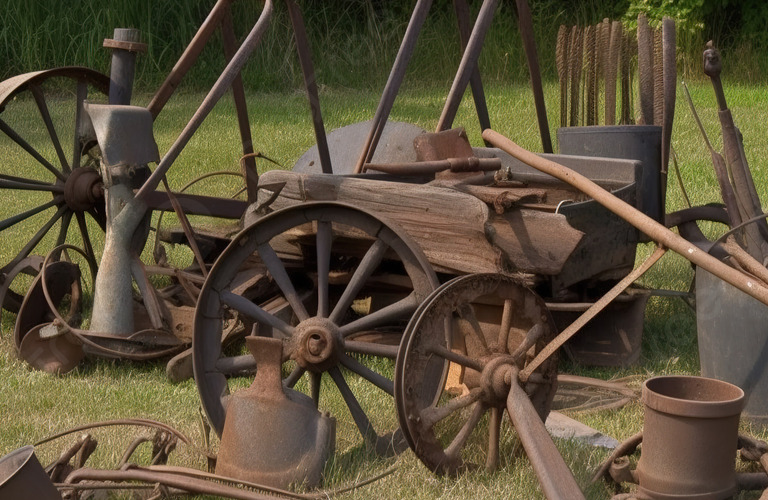 pngtree-old-farm-implements-on-a-grassy-field-picture-image_2693613